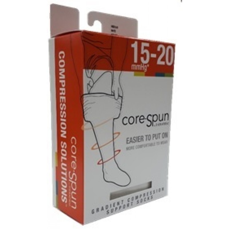 Core-Spun 15-20mmHg Mild Support Socks  - by Therafirm